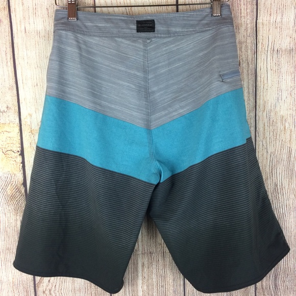 Burnside Colorblock Board Swim Shorts Sz 28 - Picture 4 of 7